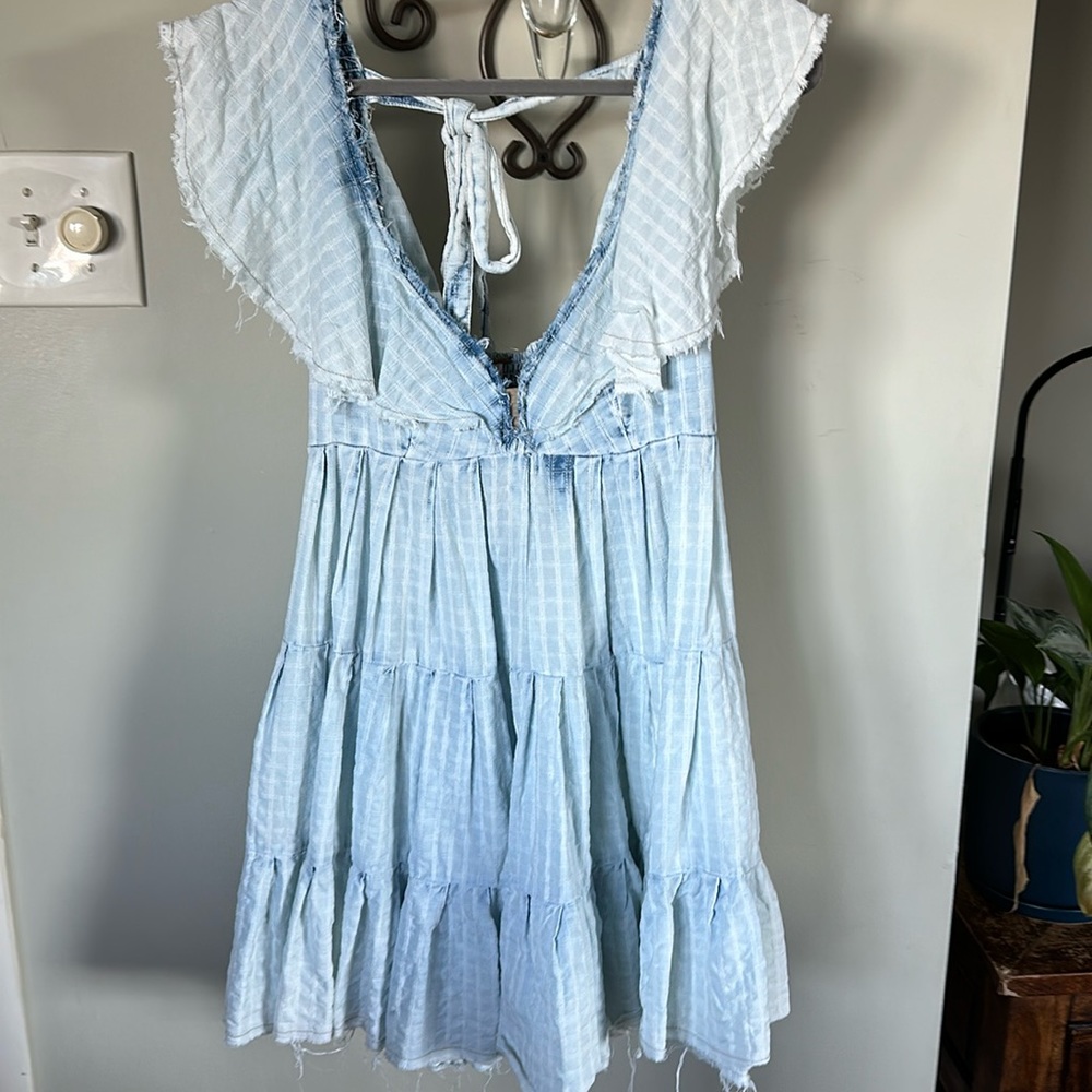 Free People NWOT Light Blue Sleeveless Dress